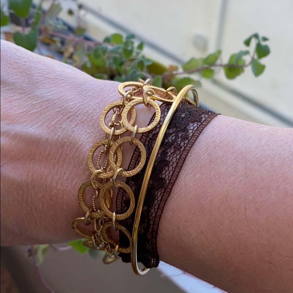 Modern vintage bracelet bundle.